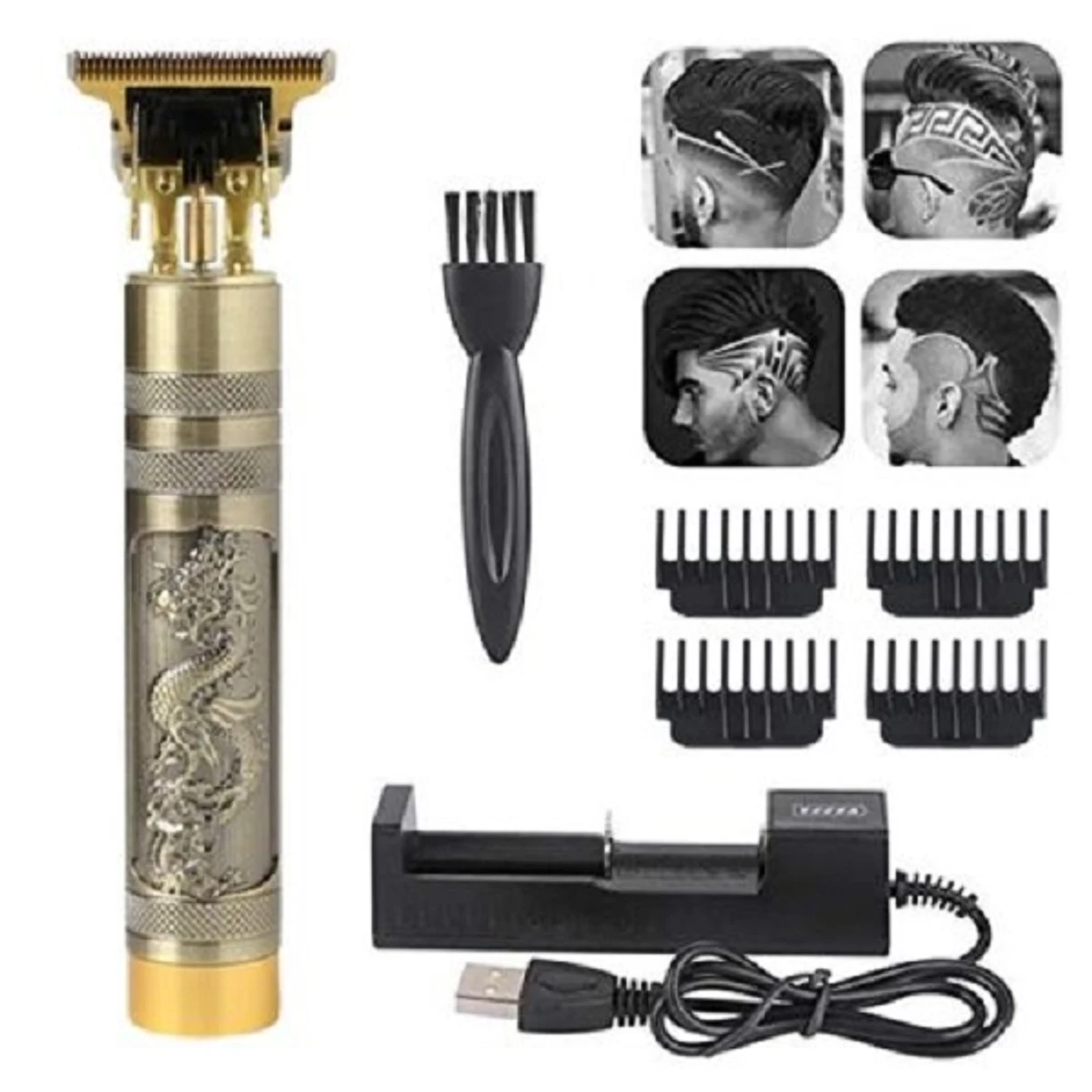 T9 Vintage USB Premium Hair & Shaver Trimmer