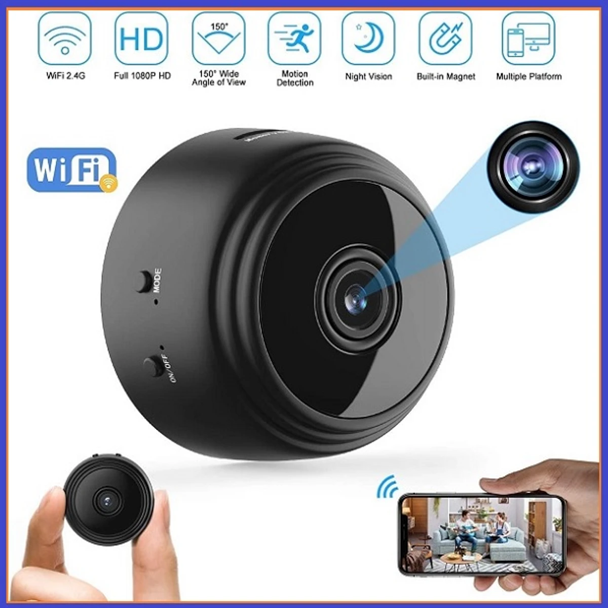 A9 mini WiFi Camera